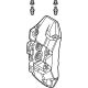 Ford PR3Z-2552-B Caliper, Passenger Side