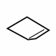 Ford LT4Z-58045G34-BA Insert Mat, Center