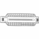 Ford JL3Z-8200-AB Grille, Carbon Black, Front
