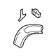 Ford LB5Z-7829165-AA Wheel Opening Molding, Rear Driver Side