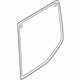 Ford BK3Z-6129710-AG Side Glass, Green, Rear Passenger Side