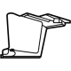 Ford FA1Z-5811778-D Air Deflector, Passenger Side