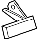 Ford FA1Z-5811398-A Gravel Deflector, Passenger Side