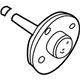 Ford 3W1Z-4234-A Axle Shaft, Rear