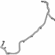 Ford LX6Z-14301-BA Negative Cable