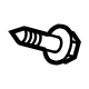 Ford -W720511-S450B Fender Liner Screw
