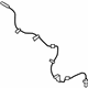 Ford AT4Z-2C190-A ABS Sensor, Rear Passenger Side