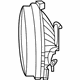 Ford HB5Z-15312-A Lamp, Front Passenger Side
