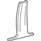 Ford 6W7Z-5424346-AAB Lower Center Pillar Trim, Camel, Passenger Side