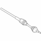 Ford G3GZ-3B436-C Axle Assembly, Front Passenger Side