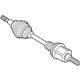 Ford G3GZ-3B437-B Axle Assembly, Front Driver Side