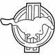 Ford XR3Z-16228-BA Emblem, Front Driver Side