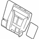 Ford 7A1Z-7866801-A Seat Back Pad, Rear Driver Side