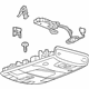 Ford FL3Z-18519A70-JAV Overhead Console, Gray, Upper