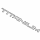 Ford DT1Z-9942528-C Nameplate, Rear
