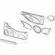 Ford XR3Z6323942CAA Door Trim Panel, Black, Passenger Side