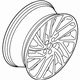 Ford KA1Z-1007-C Wheel, Alloy