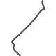 Ford CJ5Z-78502C52-H Drain Hose, Front Driver Side