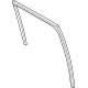 Ford NZ6Z-6025766-A Run Channel, Rear Passenger Side