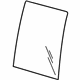 Ford F65Z-1542006-CG Glass, Rear