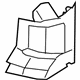 Ford DT1Z-1731010-BA Upper Trim, Rear Passenger Side