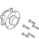 Ford LX6Z-1104-A Hub Assembly, Rear