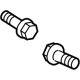 Ford -W718205-S439 Lock Pillar Trim Screw, Rear