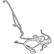 Ford DA1Z-14A698-A Wire Harness, Passenger Side
