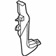 Ford AA5Z-5402344-AB Cowl Trim, Black, Passenger Side
