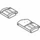 Ford 5F9Z-7463841-BA Seat Cushion Pad, Rear Center Driver Side