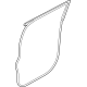 Ford ML3Z-1625324-C Door Weatherstrip, Rear Outer Passenger Side