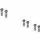 Ford CU5Z-96610A16-BAB Headrest Guide