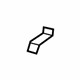 Ford GD9Z-54600A16-A Bolster Upper Bracket, Passenger Side