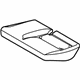 Ford CV6Z-5863841-D Seat Cushion Pad, Rear Driver Side