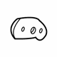 Ford 2L1Z-19C593-AA Case Seal, Front