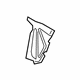 Ford KB3Z-16A550-E Front Shield, Driver Side