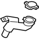 Ford M1PZ-17A605-F Filler Neck, Front