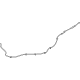 Ford M1PZ-17A605-D Washer Hose, Front