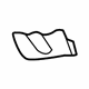 Ford AM5Z-5803178-B Pillar Molding Lower Retainer, Passenger Side