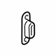 Ford 4L2Z-78404C28-AA Wedge, Rear Outer Passenger Side