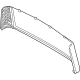 Ford M2DZ-7842006-DD Rear Glass, Gray Tint