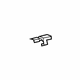 Ford BK3Z-6151187-C Upper Extension Bracket, Driver Side