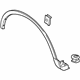 Ford FA1Z-16038-AA Wheel Opening Molding, Front Passenger Side