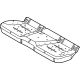 Ford LJ8Z-58632A22-D Seat Cushion Pad