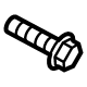 Ford JU5Z-00812-B Seat Back Frame Mount Bolt