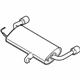 Ford CV6Z-5A289-D Muffler W/Tpipe, Rear