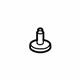 Ford -W705162-S442 Hinge Screw, Lower