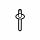 Ford -382601-S100 Storage Compart Rivet