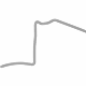 Ford 7A2Z-17A605-B Upper Hose, Front