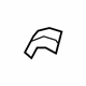Ford 4L2Z-78041A21-AAB Retainer, Driver Side
